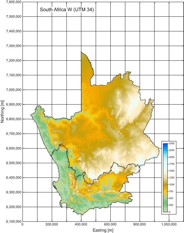South Africa W elevation