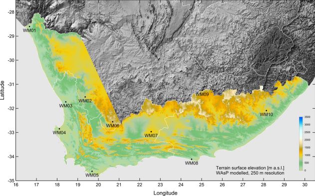 Terrain elevation